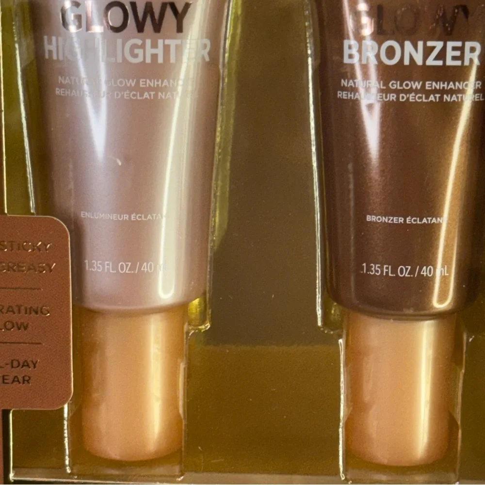 🆕 Glow-Tion Set – Glowy Highlighter & Bronzer Duo | New Vegan Cruelty-Free